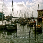 Crowded boats in Belize Harbour