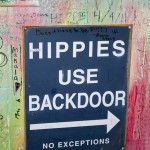 Hippies use backdoor